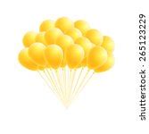 Yellow Balloon Bunch Free Stock Photo - Public Domain Pictures