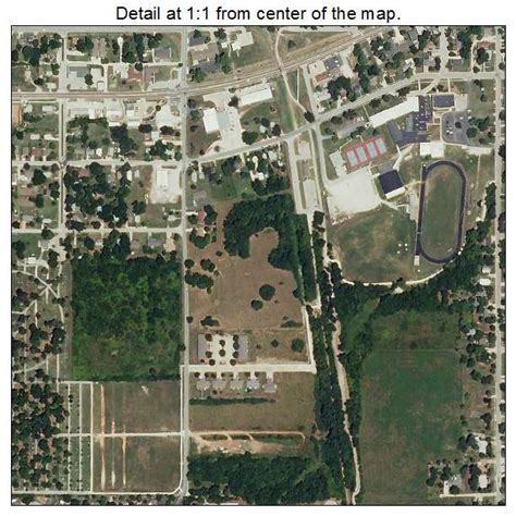 Aerial Photography Map of Bolivar, MO Missouri