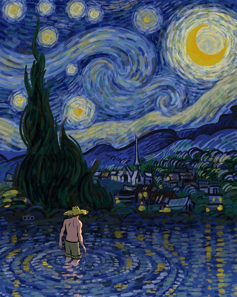 Illustrator's Van Gogh Art Expresses the Creativity of Late Artist