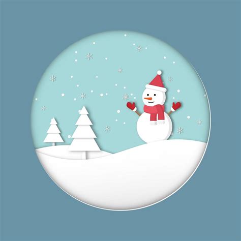 Christmas. banner with snowman 1894780 Vector Art at Vecteezy