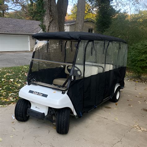 6-Passenger Extended 112"-120" Roof Golf Cart Cover – Ace Golf Cart: Best Golf Cart Covers for Sale