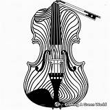 Violin Coloring Pages  Free & Printable sketch template