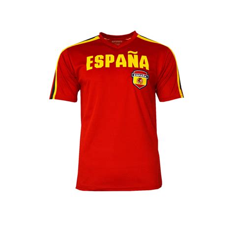 Spain jersey National Team Sports Flag soccer Adults Youth World Cup ...