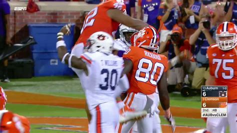 Auburn vs Clemson NCAA Football Highlights 2017 - YouTube