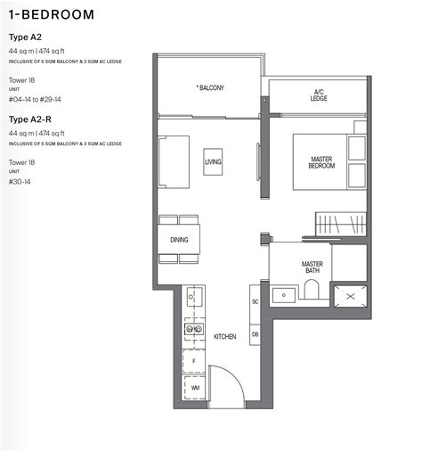 Midtown Modern Floor Plans And Units Mix