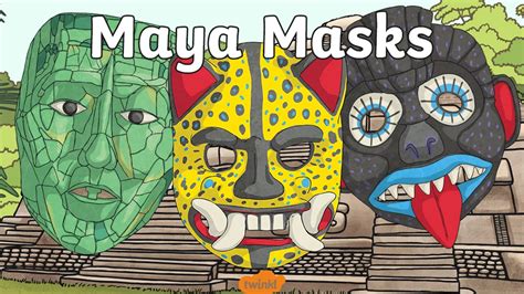 Mayan Mask Template