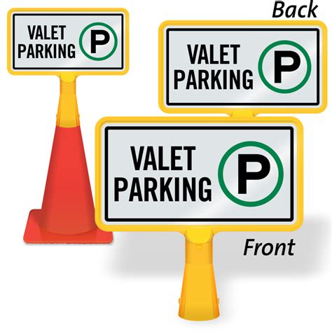 Valet Parking Signs - Top Selling Parking Signs