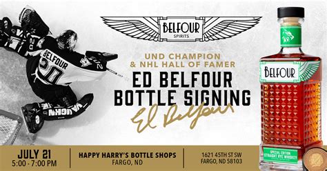 Bottle Signing – Happy Harry’s Fargo, ND – Belfour Spirits