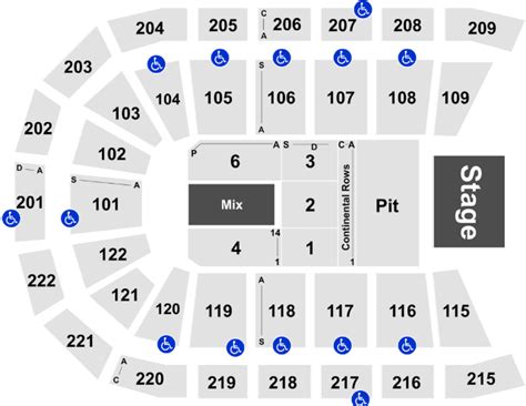 Huntington Center Seating Chart With Seat Numbers – Two Birds Home