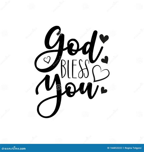 God Bless You Vector Illustration | CartoonDealer.com #49469932