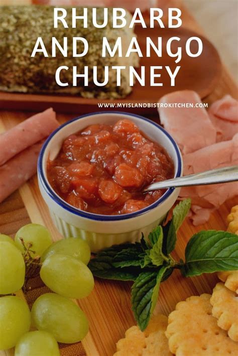 Rhubarb and Mango Chutney | Recipe | Chutney, Rhubarb, Chutney recipes