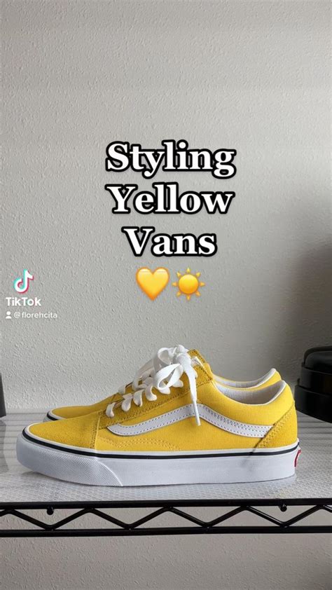 Yellow vans outfit in 2023 | Vans girl, Yellow vans, Vans style