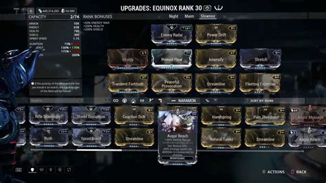 Warframe Equinox/Equinox Prime Build's (Day and night) - YouTube