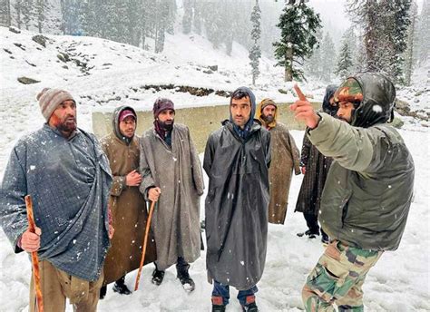 Rare Summer Snowfall in Kashmir - Rediff.com India News