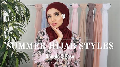 4 Breathable Summer Hijab Styles - Hijab Fashion Inspiration