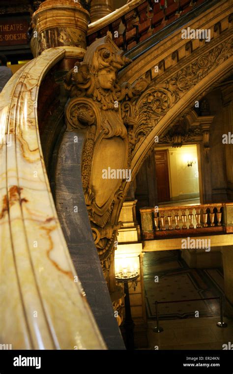 Interior of Palais Garnier Paris Opera House Stock Photo - Alamy