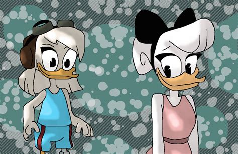 Della Duck and Daisy Duck back to normal by Mojo1985 on DeviantArt