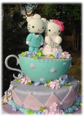 Hello Kitty wedding cake – Hello Kitty Hell