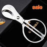 Smoker accessories 304 Stainless Steel Cigars Cutter Cohiba Knife With Gift Box Accessories ...