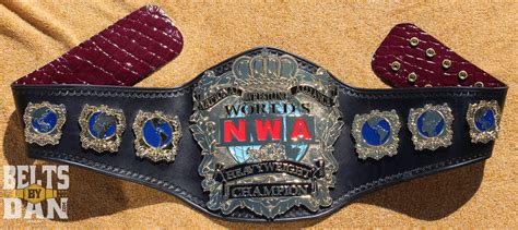 NWA World Heavyweight Championship 50th Anniversary Edition Dan Severn | Belts by Dan