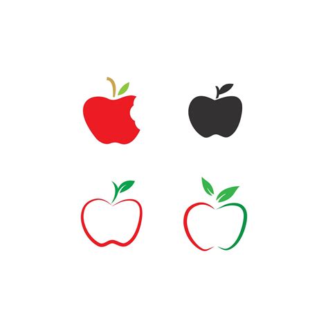 apple logo vector 14639671 Vector Art at Vecteezy