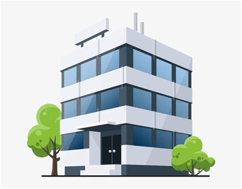 Cartoon Building Png - Office Building Cartoon Transparent PNG - 700x604 - Free Download on NicePNG