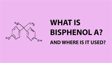 What is Bisphenol-A (or BPA), and where is it used? - YouTube