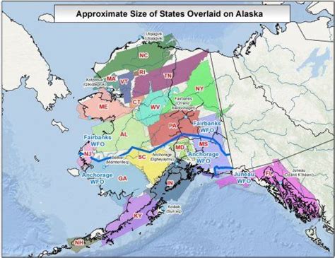 One more size comparison map. Alaska vs. selected Lower 48... | Alaska, Map, 1964 alaska earthquake