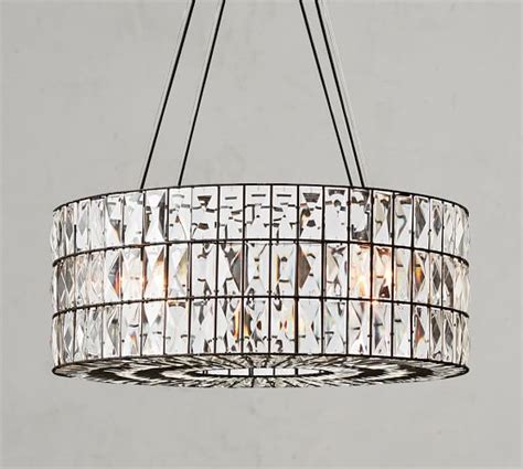 Adeline Crystal Round Chandelier | Pottery Barn