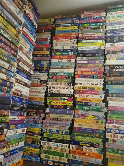 VHS Tape Mystery Surprise Lot Of 10 Movies Randomly Selected all genres Grab Bag | eBay