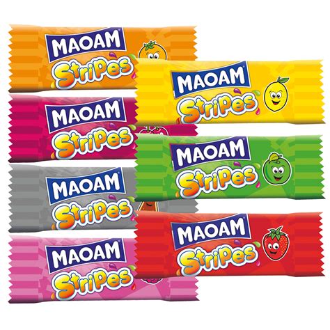 Maoam Stripes 1,3kg | Online kaufen im World of Sweets Shop