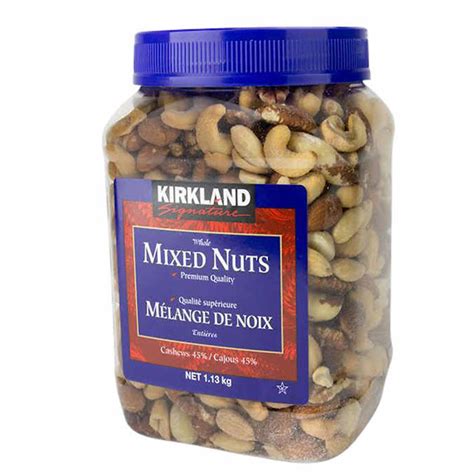 Whole Mixed Nuts - Kirkland Signature | Servomax Inc.