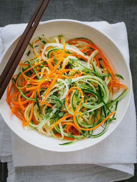 How To Make A Cucumber-Carrot Salad