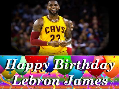 LeBron James Birthday Celebration