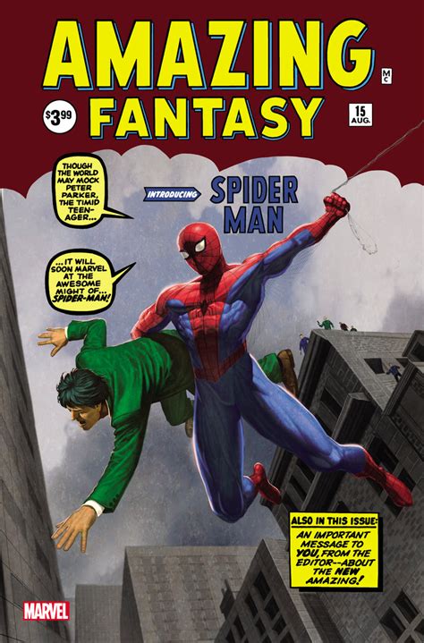 AMAZING FANTASY #15 FACSIMILE EDITION UNKNOWN COMICS EXCLUSIVE HOMAGE - Unknown Comic Books ...