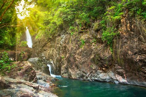 Klong Plu Koh Chang waterfall, Thailand 1224198 Stock Photo at Vecteezy