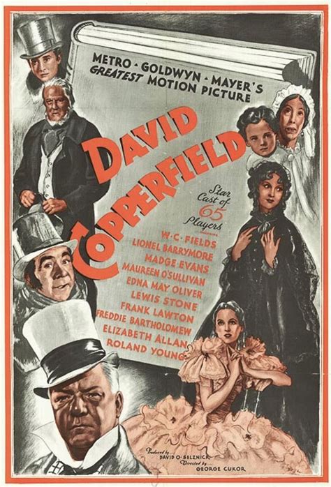 DAVID COPPERFIELD - Lionel Barrymore, Freddie Bartholomew, W.C. Fields, Basil Rathbone, Elizabe ...