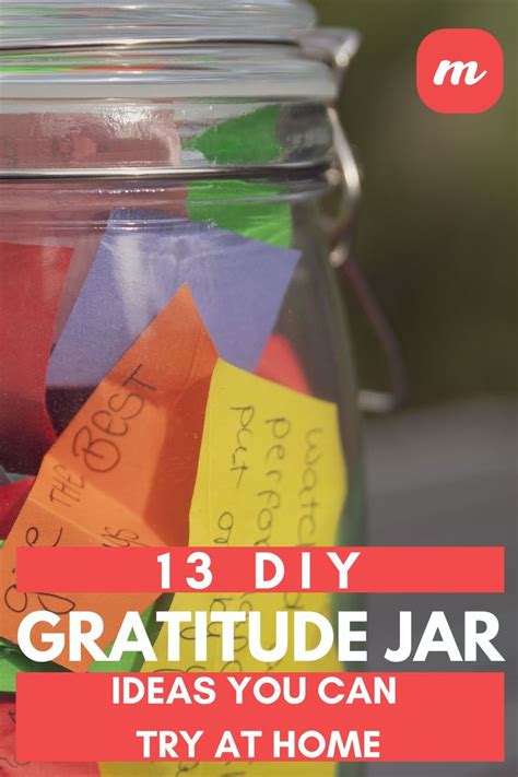 13 DIY Gratitude Jar Ideas You Can Try at Home | Gratitude jar, Jar diy, Donation jar