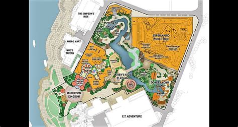 Leaked map claims to show ‘Nintendo Land’ at Universal Orlando – WDBO