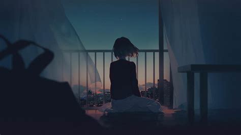 Alone Girl Artwork, alone, artist, artwork, digital-art, HD wallpaper ...