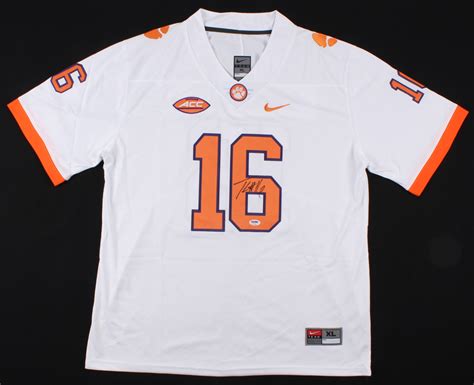 Trevor Lawrence Signed Clemson Tigers Jersey (PSA COA) | Pristine Auction