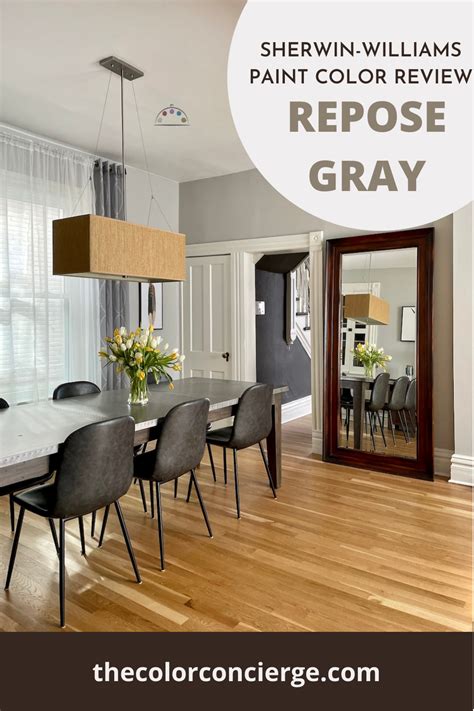 Sherwin Williams Repose Gray Color Review