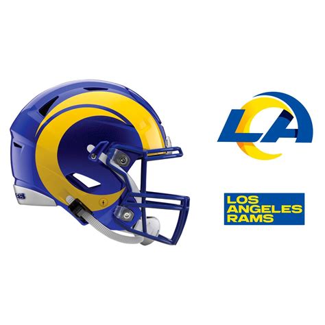 Los Angeles Rams: 2022 Helmet - Officially Licensed NFL Removable Adhe ...