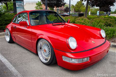 Red Porsche 964 Carrera 4 - BenLevy.com