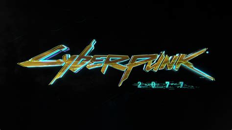 Cyberpunk 2077 Logo Wallpaper,HD Games Wallpapers,4k Wallpapers,Images ...