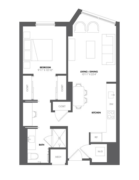 The Silva - Floor Plans | Luxury Apartments in DC Metro | Bozzuto