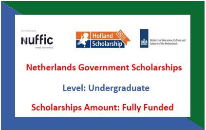 Netherlands Government Scholarships 2024 - NotesBard