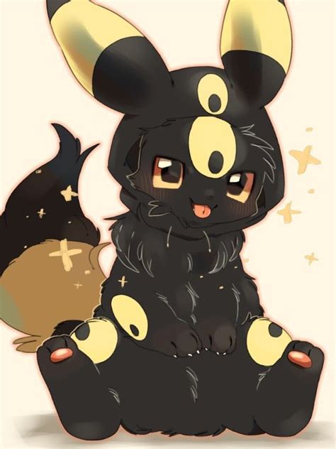 Umbreon | Pokemon eeveelutions, Eevee cute, Pokemon umbreon