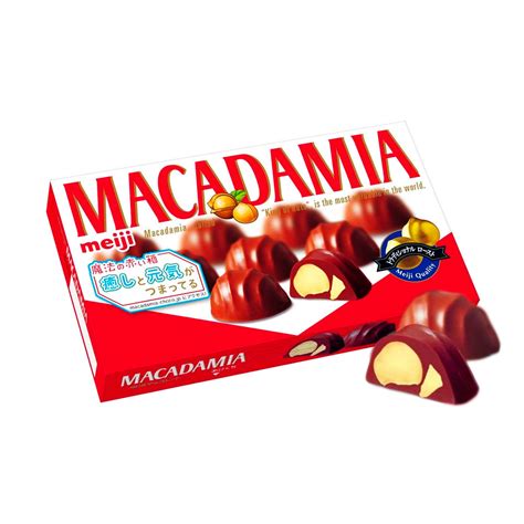 MEIJI Macadamia Nuts Chocolate 9pcs x 10 Boxes - Made in Japan - TAKASKI.COM