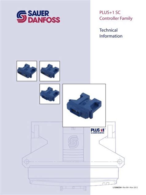 PLUS+1 SC Controller Family Technical Information - Sauer-Danfoss